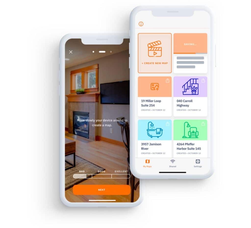 Indoor AR Guide Augmented Reality House Tour App