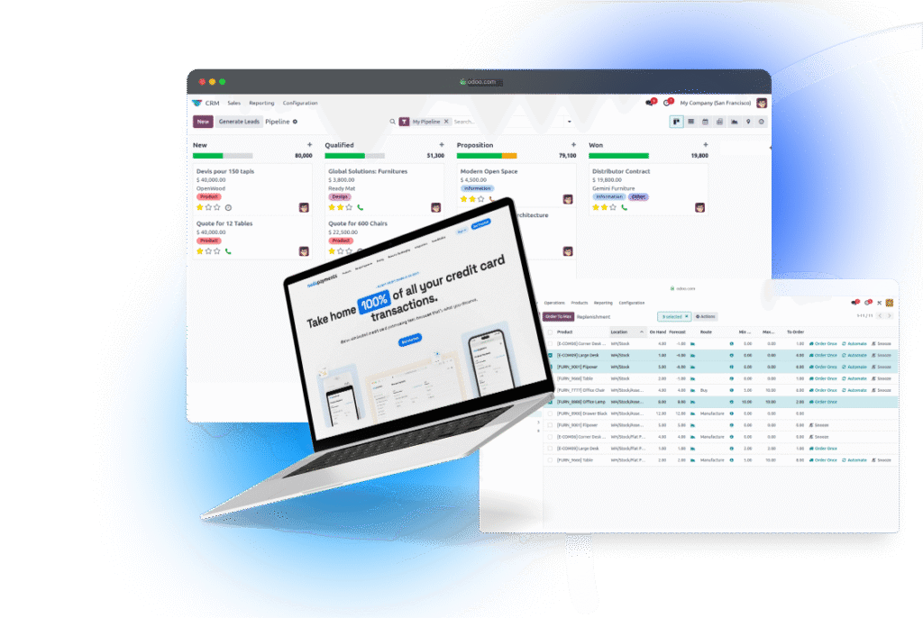 Custom Odoo ERP Implementation for Nadapayments