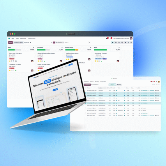 Odoo case study Fintech automationcover