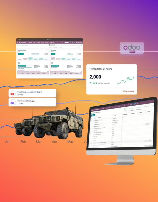 Odoo case study Inventory-Accounting for Vehicle Manufacturer cover