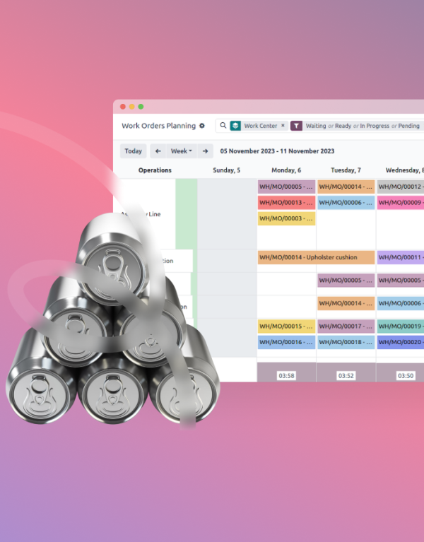 SDG Odoo MRP case study