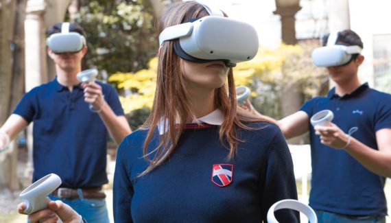 VR is a a whole new concept in educational technology