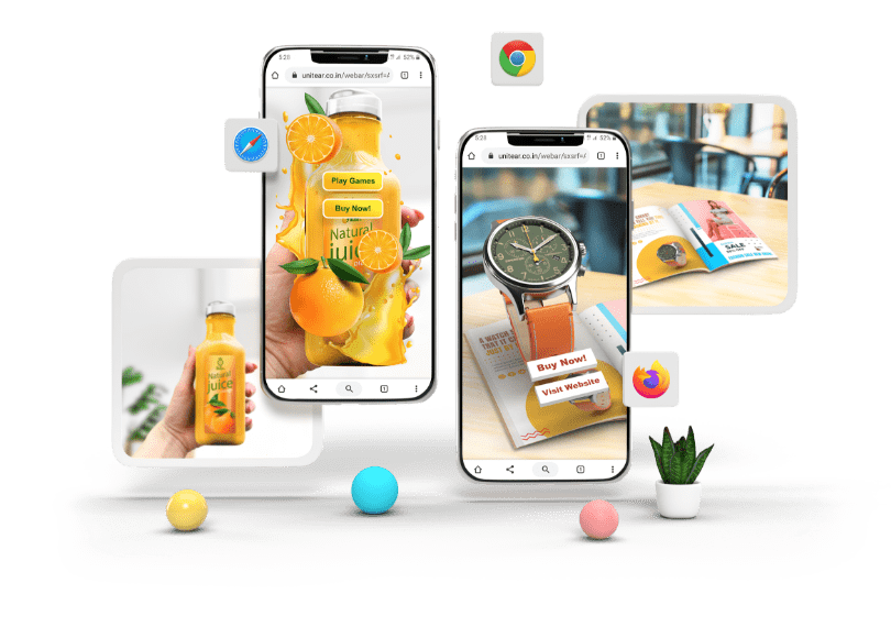 Augmented reality in browser