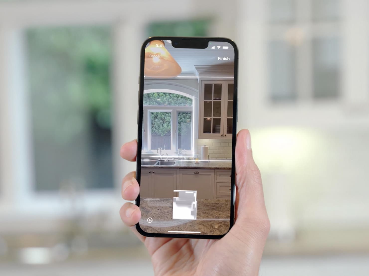 Mobile app for augmented reality designing