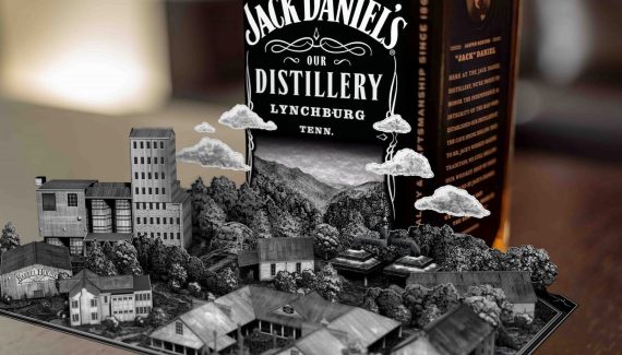 Augmented Reality Label - Jack Daniels case