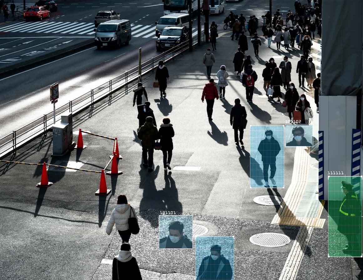 Crowd detection monitoring in the city