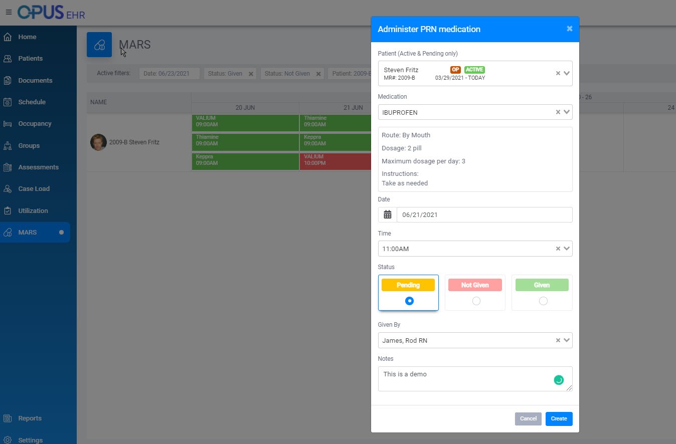 E-prescription software for hospitals