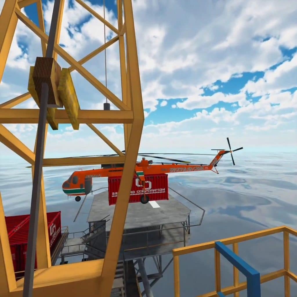 Oil Rig Platform VR Tour