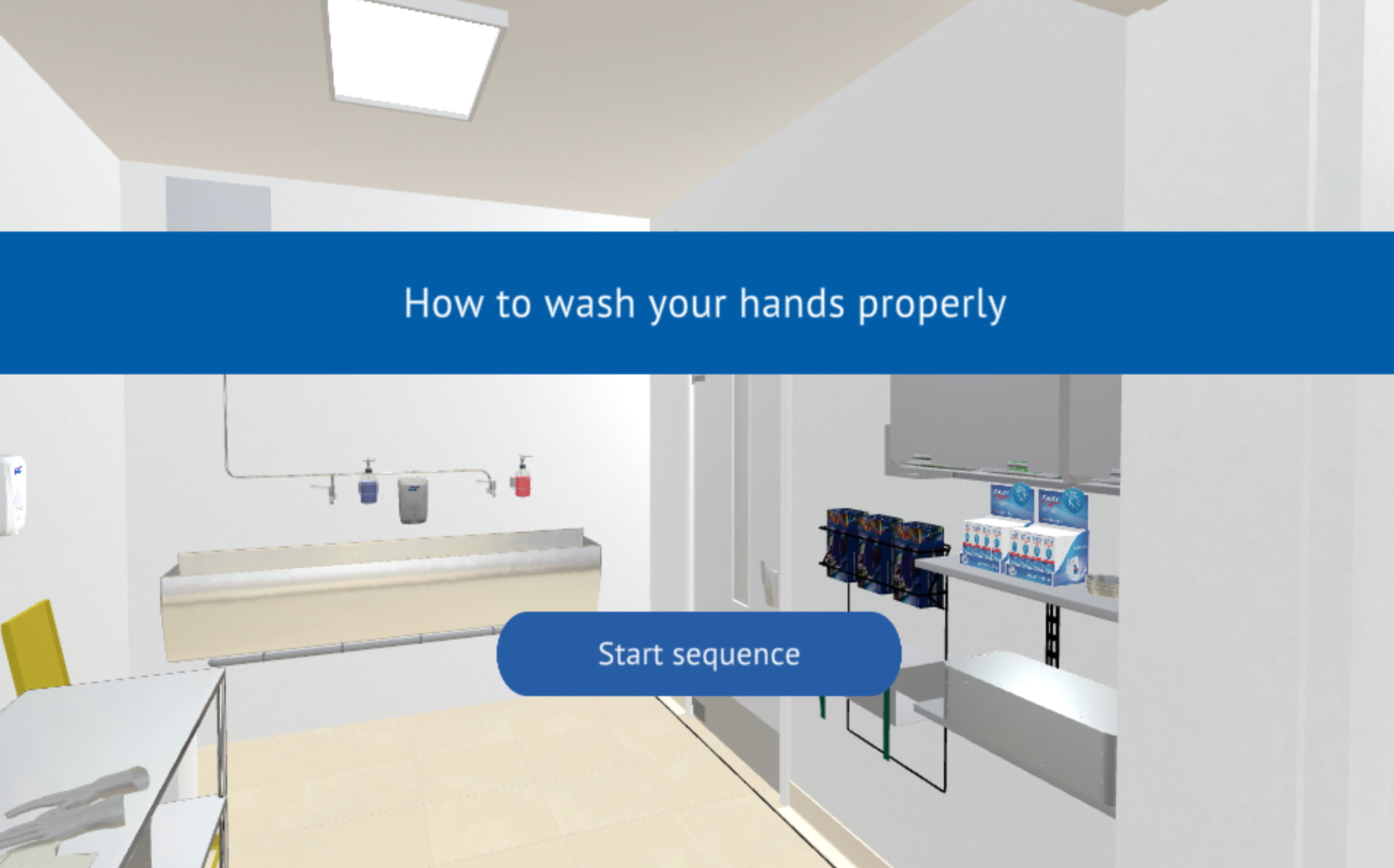 PPE VR Training Simulator - screen 1