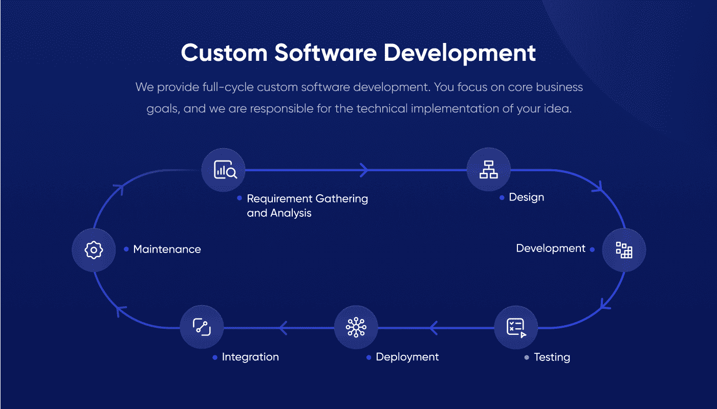 How custom software development process looks like