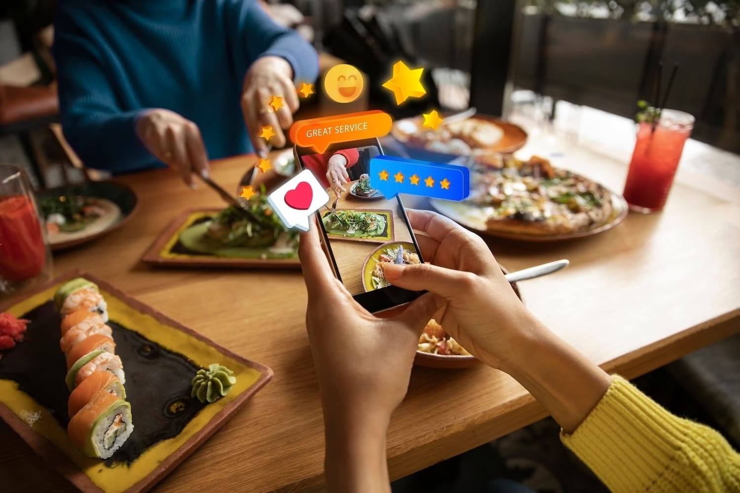Increase customer loyalty with augmented reality in restaurant marketing