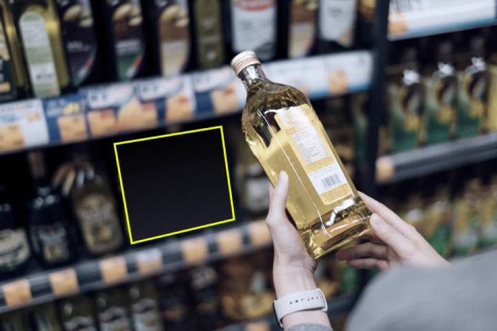 Connected smart-shelves in grocery stores