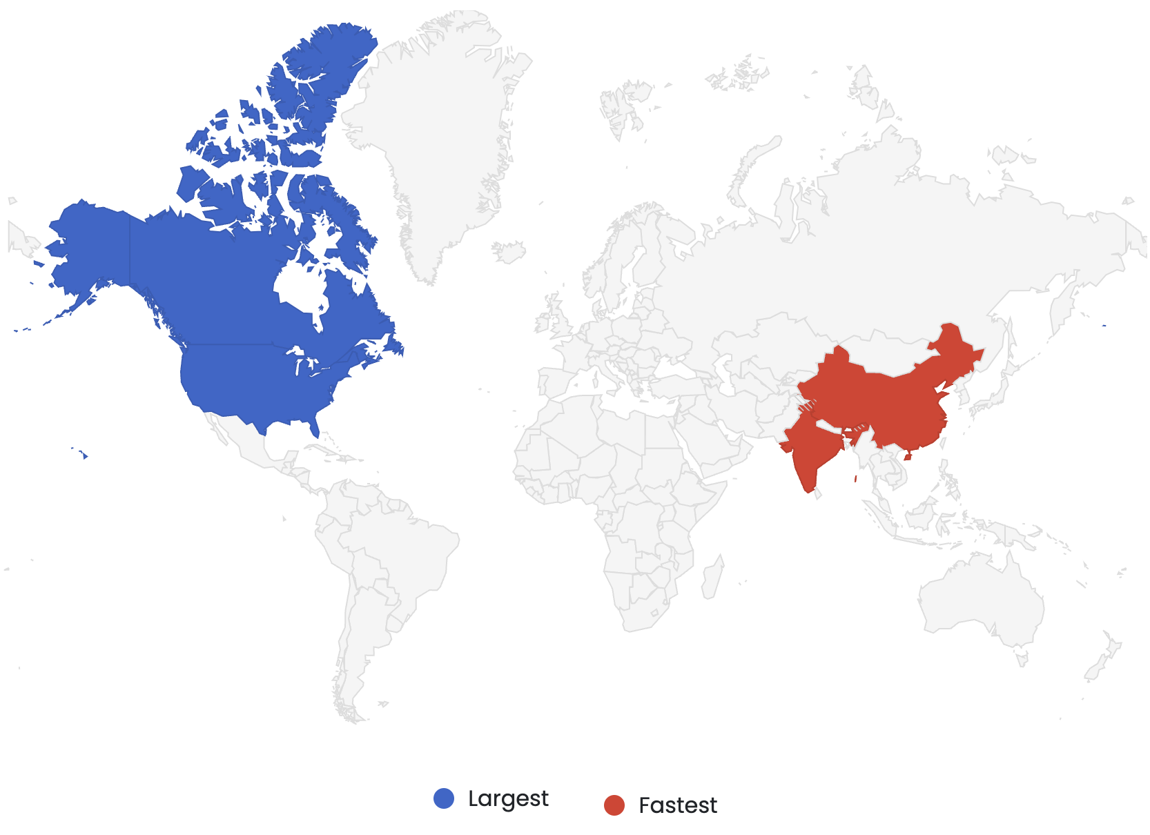 VR popularity worldwide by region