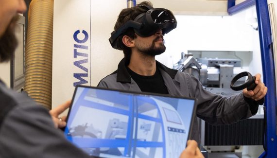 Virtual Reality for Industrial Training
