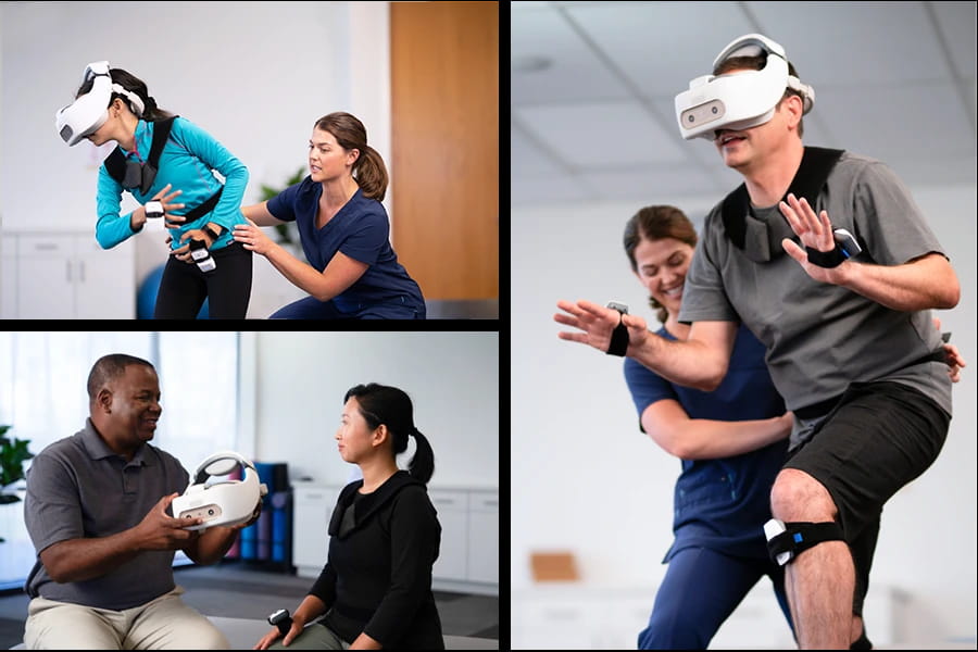 VR in physical therapy