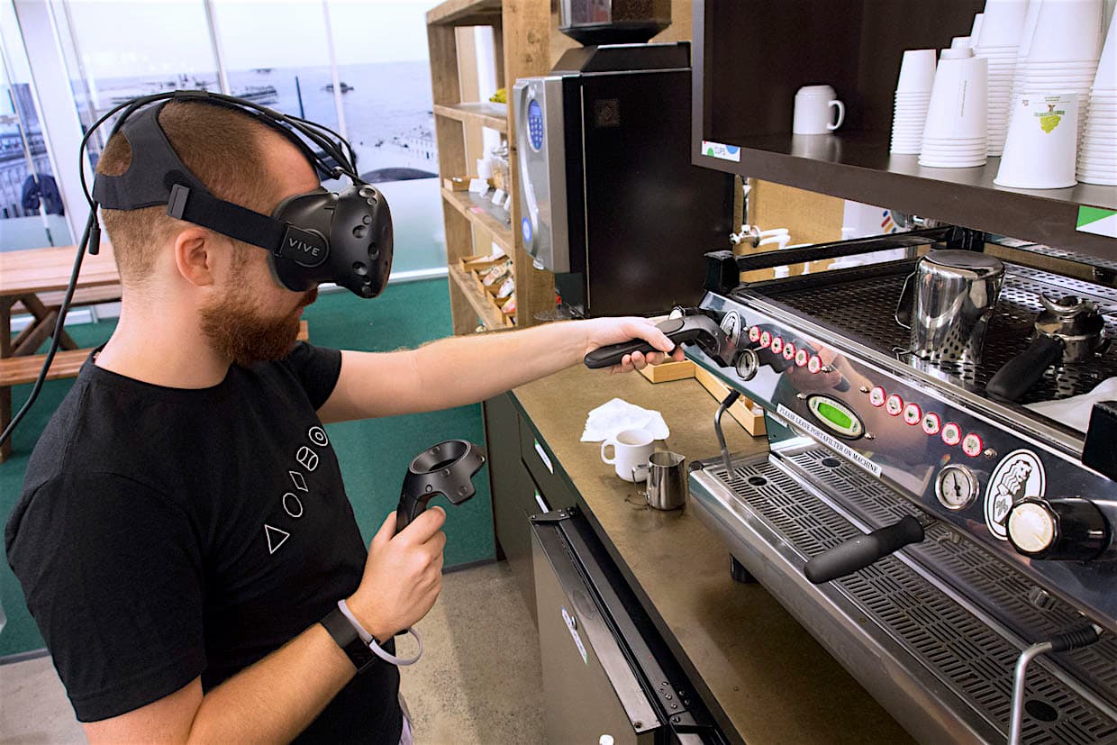 VR onboarding for HoReCa workers